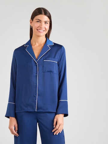 ETAM Schlafshirt 'DAMARIS' in Blau: Vorderseite