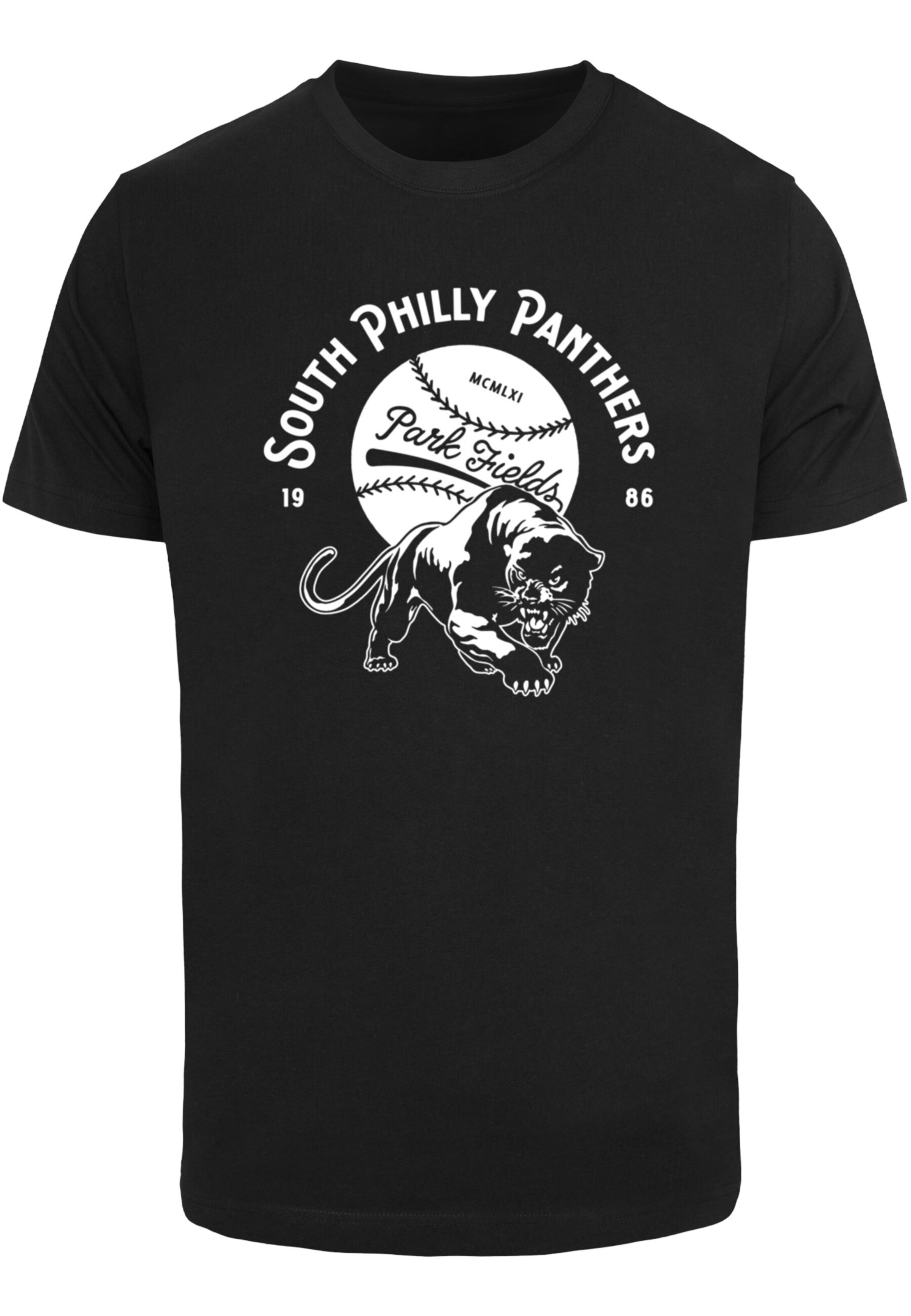 T-Shirt 'Park Fields - South Philly Panthers' Merchcode en noir : devant