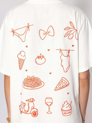 SASSYCLASSY T-shirt i vit