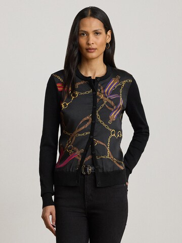 Lauren Ralph Lauren - Cárdigan 'OFRYAH' en negro: frente