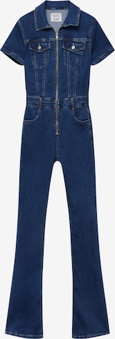Pull&Bear Jumpsuit in Blue: front