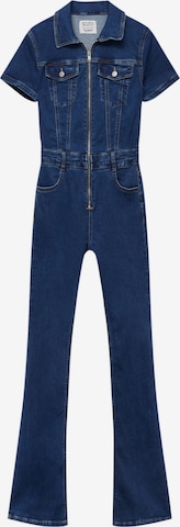 Pull&Bear Jumpsuit in Blau: predná strana