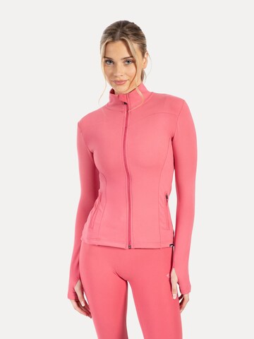 Smilodox Training Jacket in Pink: front
