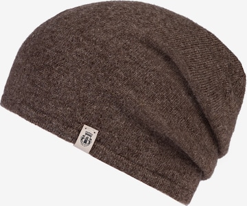 Roeckl Muts ' Pure Cashmere ' in Bruin: voorkant