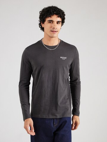 MUSTANG Shirt 'Asheville' in Schwarz: Vorderseite