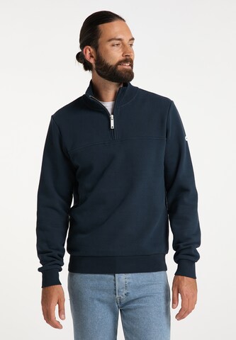 DreiMaster Maritim Sweatshirt in Blue: front