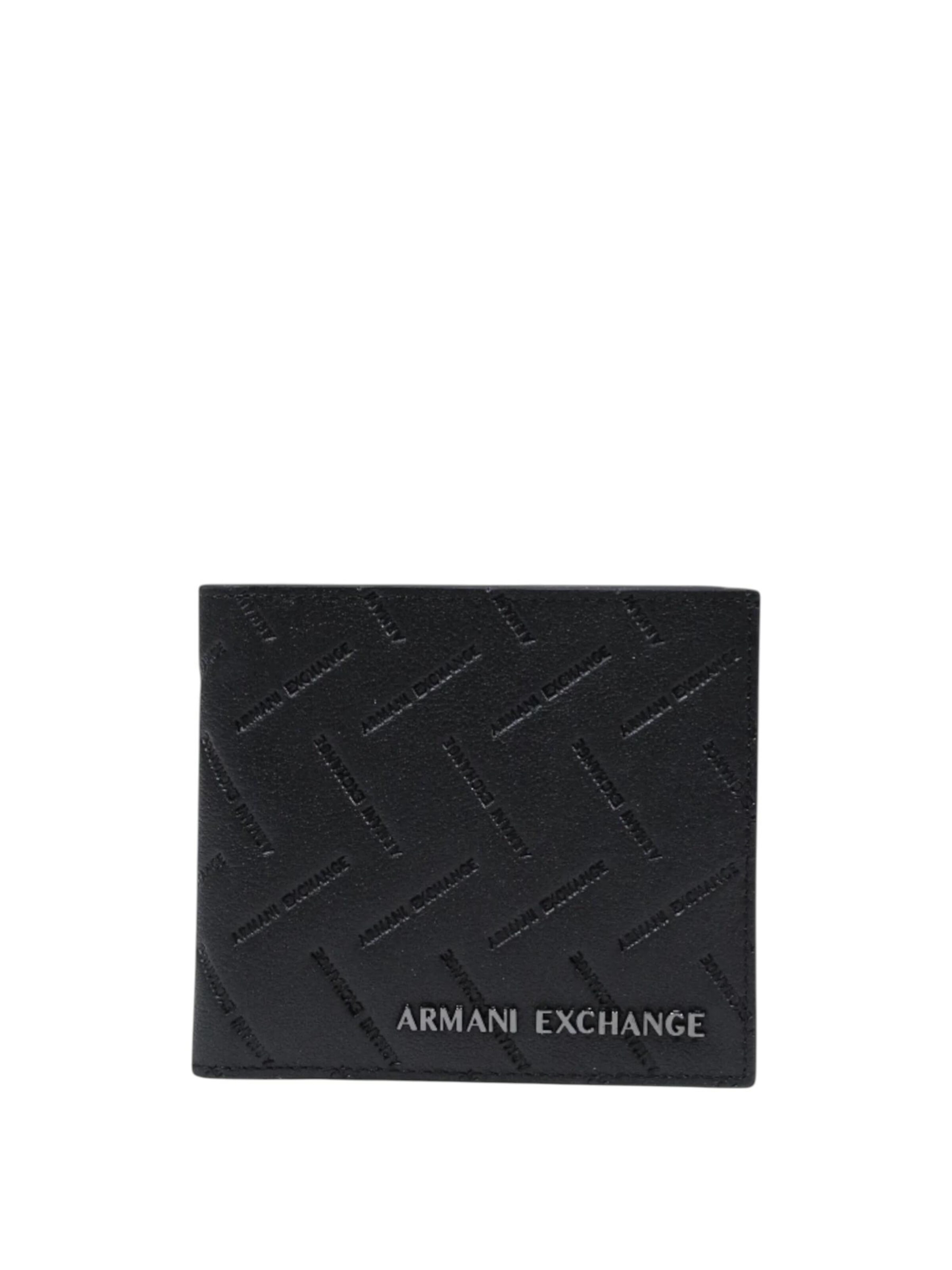 ARMANI EXCHANGE - Cartera en negro: frente