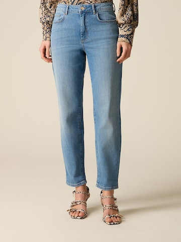 oltre Loosefit Jeans in Blauw: voorkant