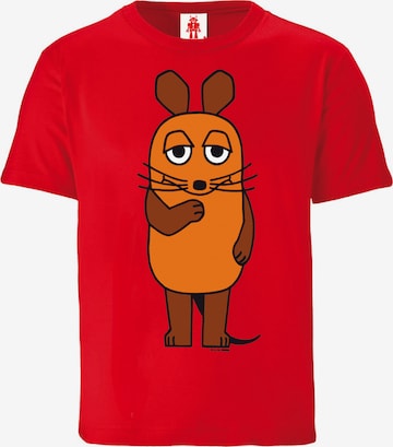 LOGOSHIRT Shirt in Rot: Vorderseite