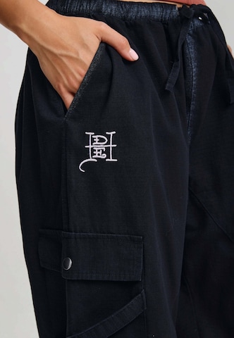 regular Pantaloni funzionali di Ed Hardy in nero: frontale