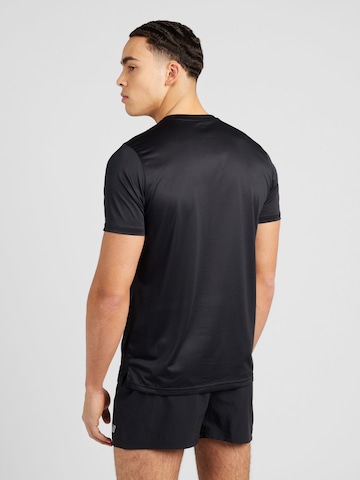 new balance Funkcionalna majica 'Essentials Run' | črna barva