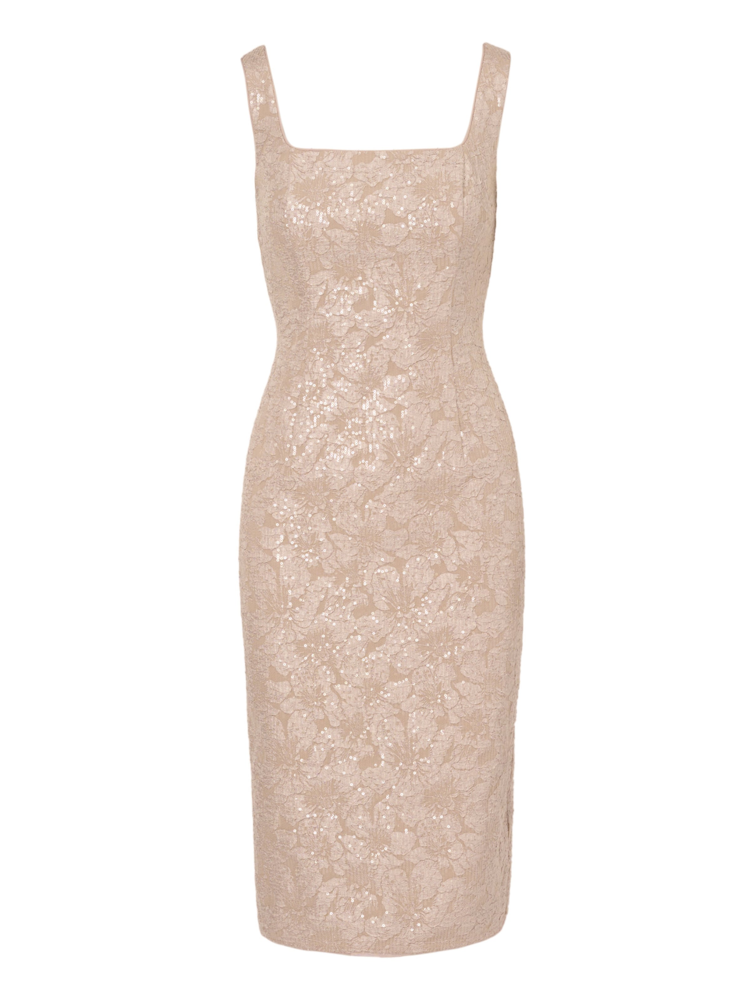 Adrianna Papell Cocktail dress in Beige: front