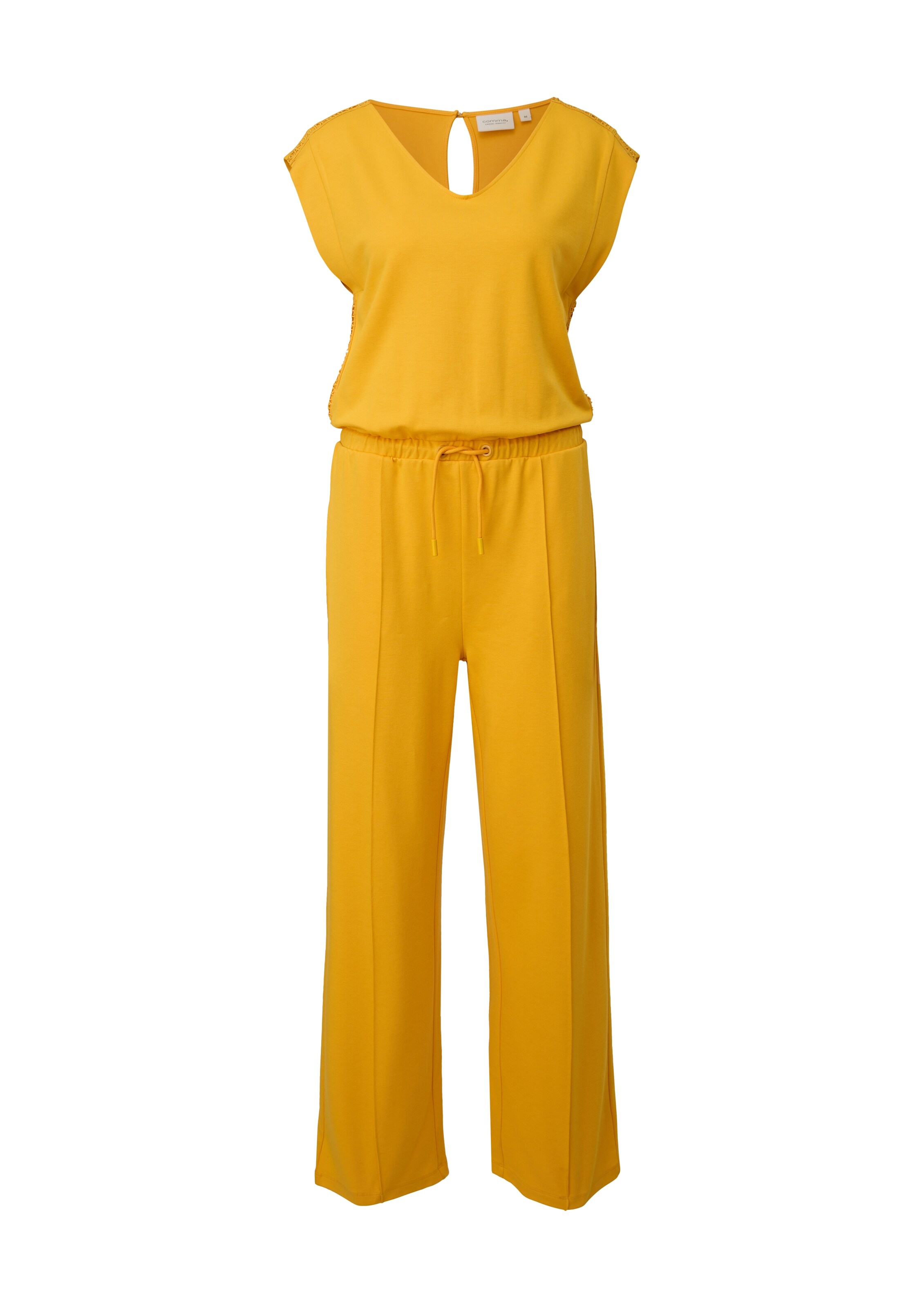 comma casual identity Jumpsuit in Yellow: front