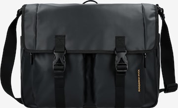 MANDARINA DUCK Messenger in Black: front