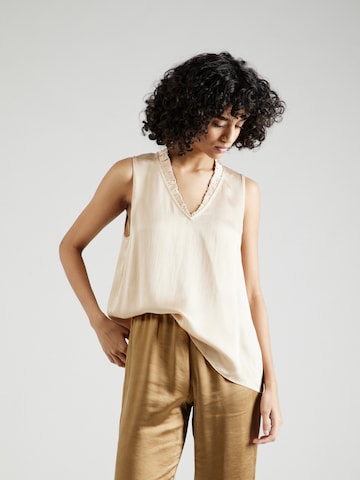 MOS MOSH Blouse in Beige: voorkant