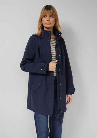 Manteau mi-saison s.Oliver en bleu : devant