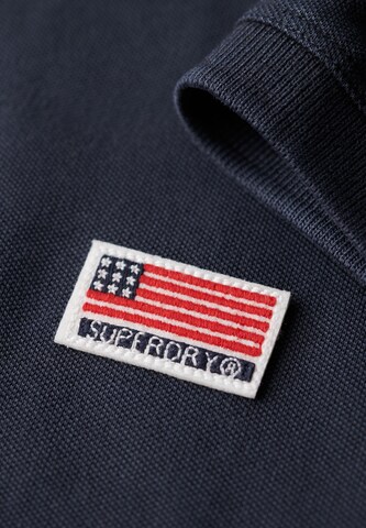 Superdry Poloshirt 'Athletic Essentials' in Blau