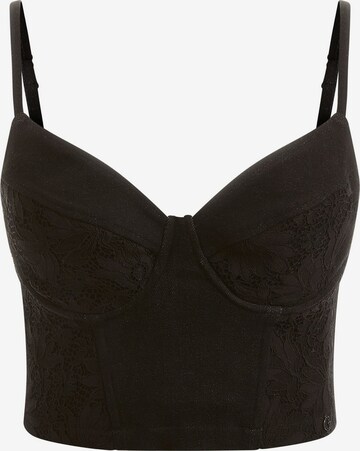 GUESS Top in Schwarz: predná strana