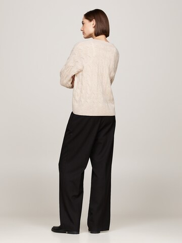 TOMMY HILFIGER Knit cardigan in Beige