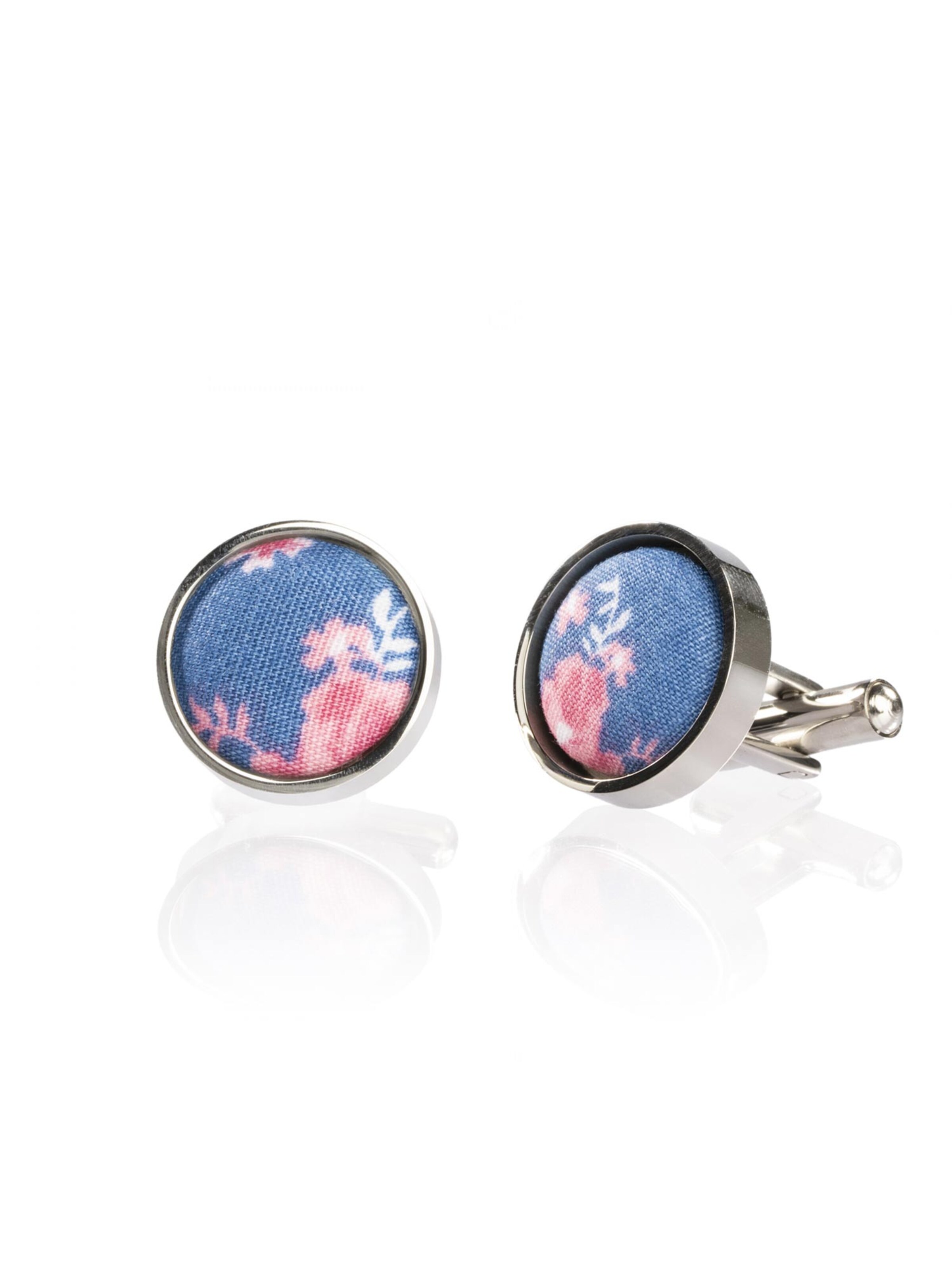 FAFIGO Cufflinks 'Nonno Adriano' in Blue: front