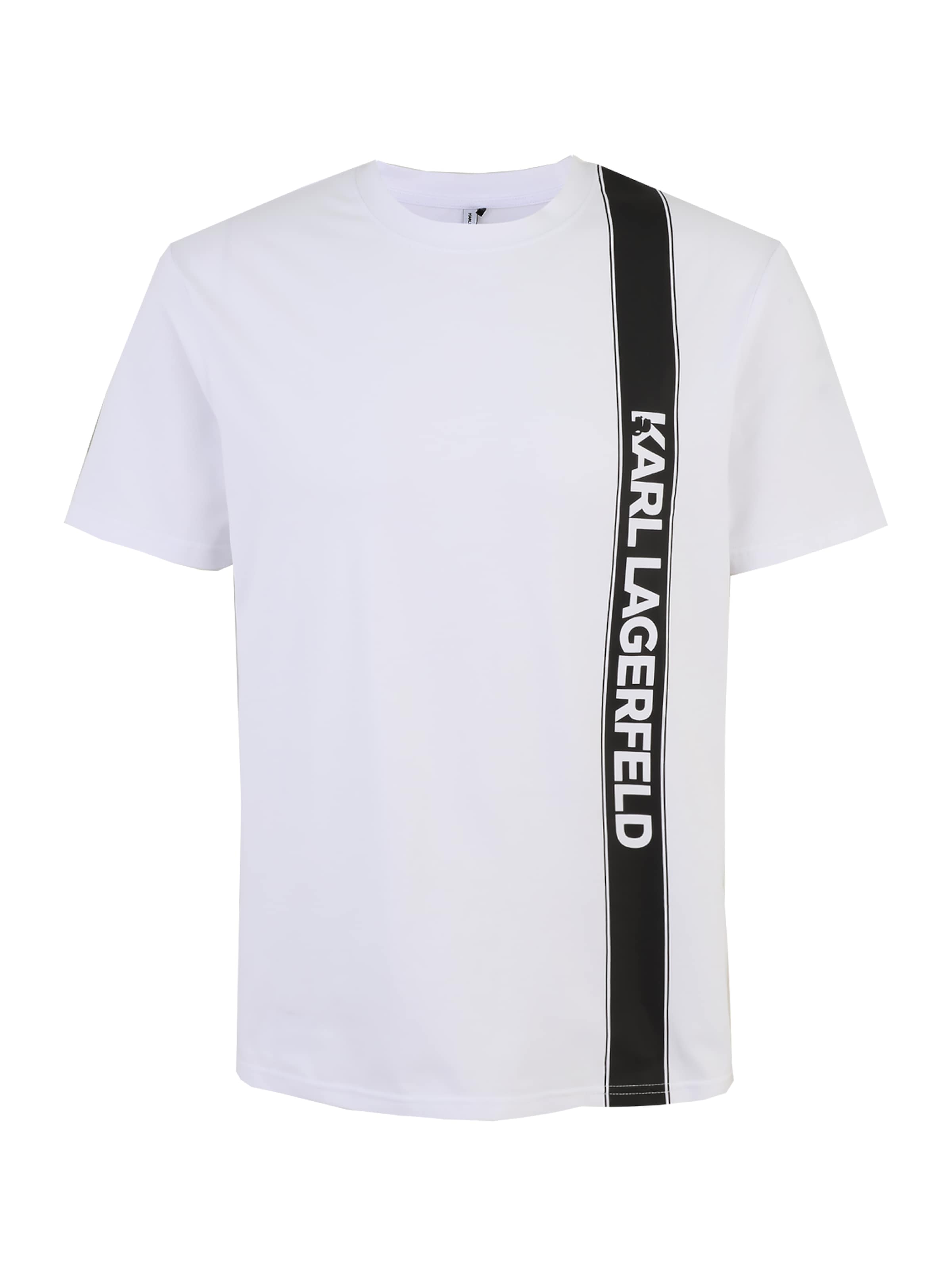 Maglietta intima di Karl Lagerfeld in bianco: frontale