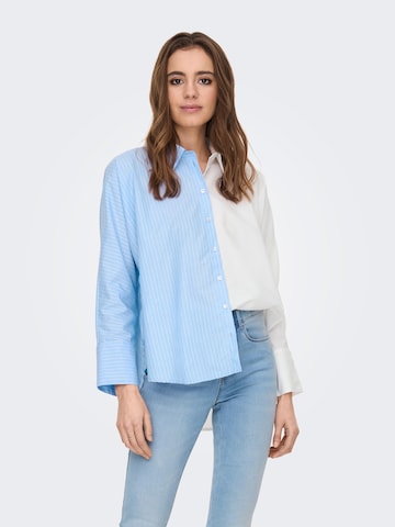 ONLY Blouse 'New Grace' in Blauw: voorkant