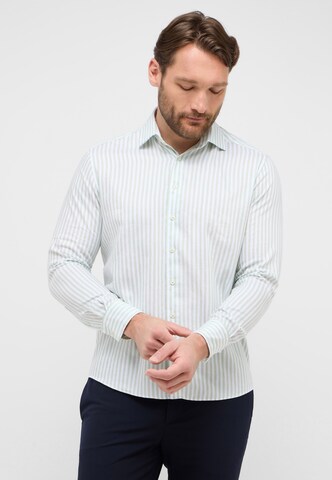 ETERNA Comfort fit Business shirt in Green: front