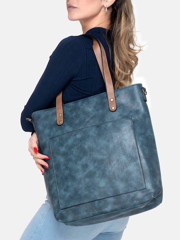 Herling Shopper 'Poussin' in Blue