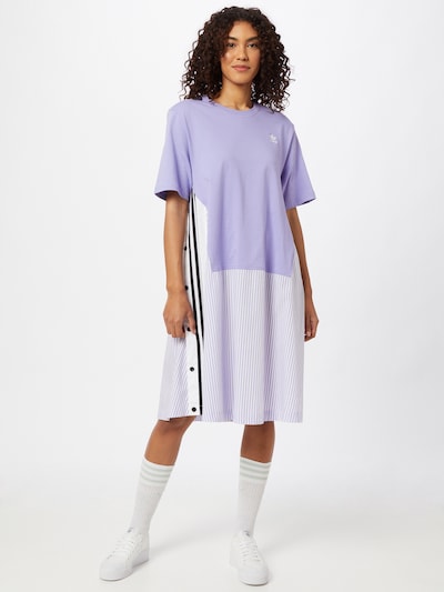 Rochie ADIDAS ORIGINALS pe mov / alb, Vizualizare model