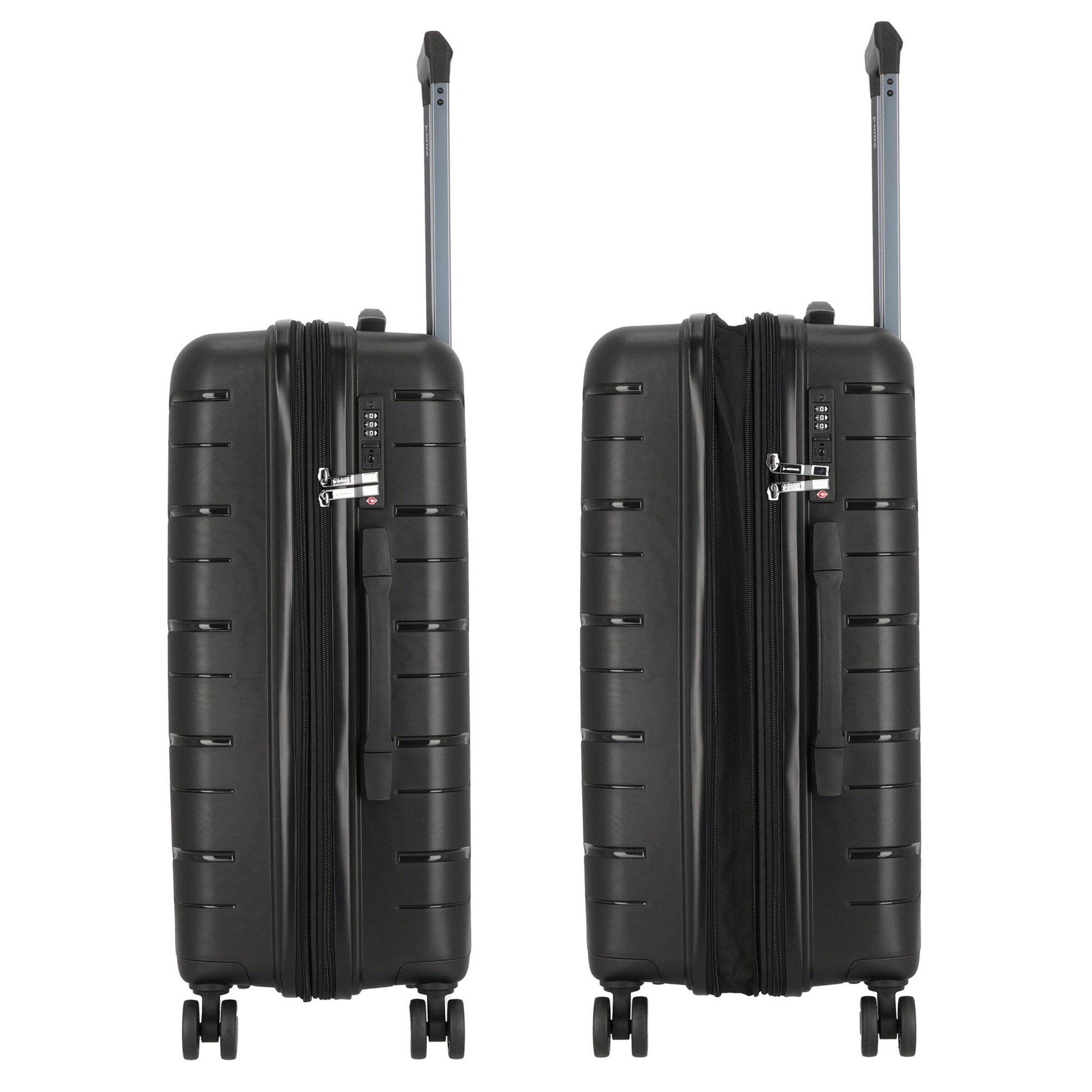 Polestream (STRZ) Suitcase Set in Black