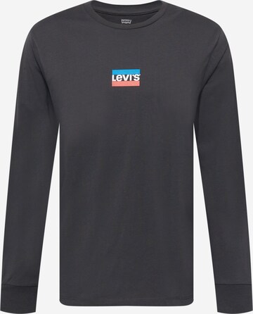 LEVI'S ® Shirt 'LS Std Graphic Tee' in Schwarz: predná strana