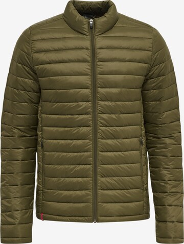 Hummel Between-Season Jacket in Green: front