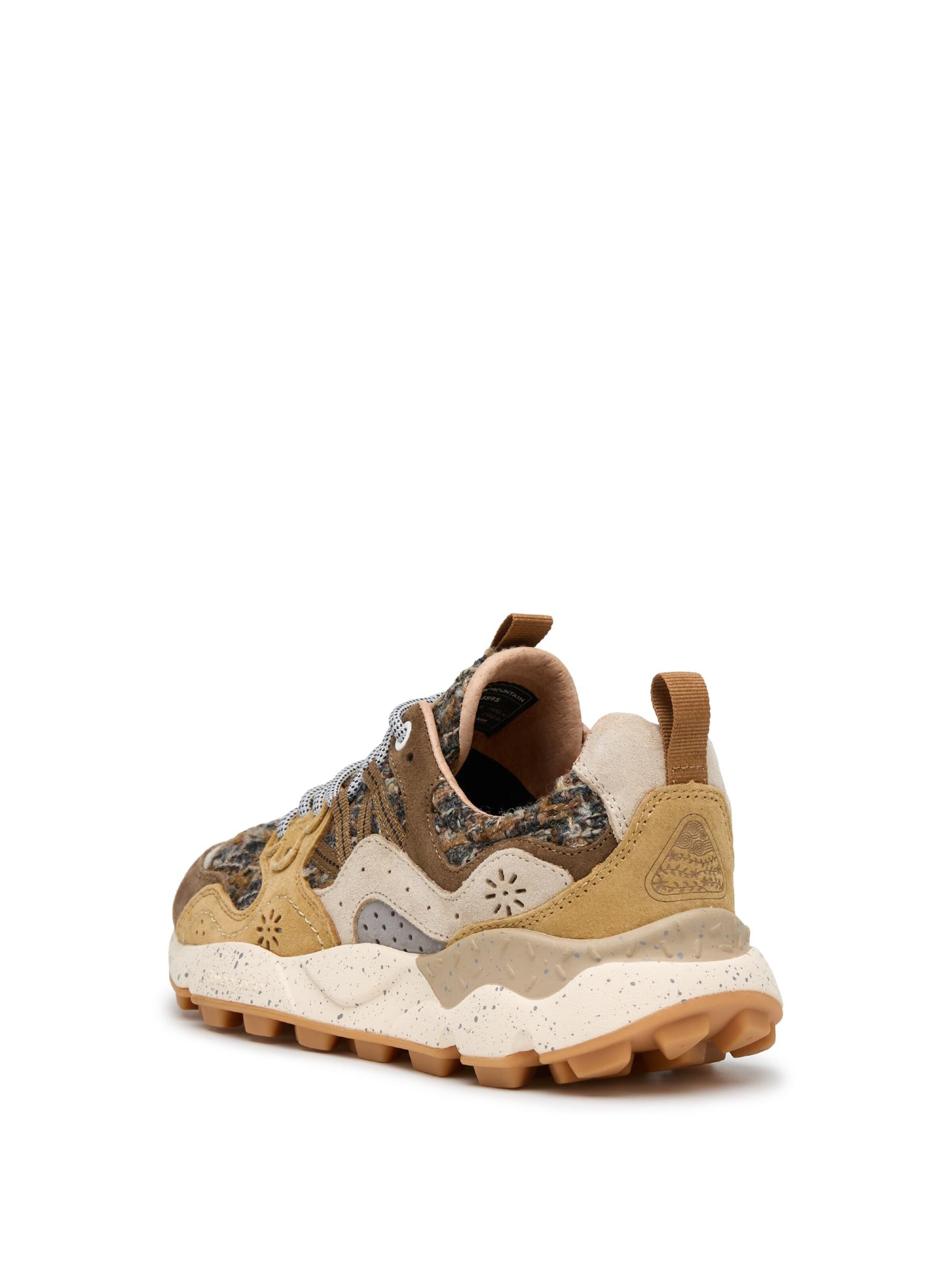Flower Mountain Sneakers laag 'YAMANO 3' in Beige