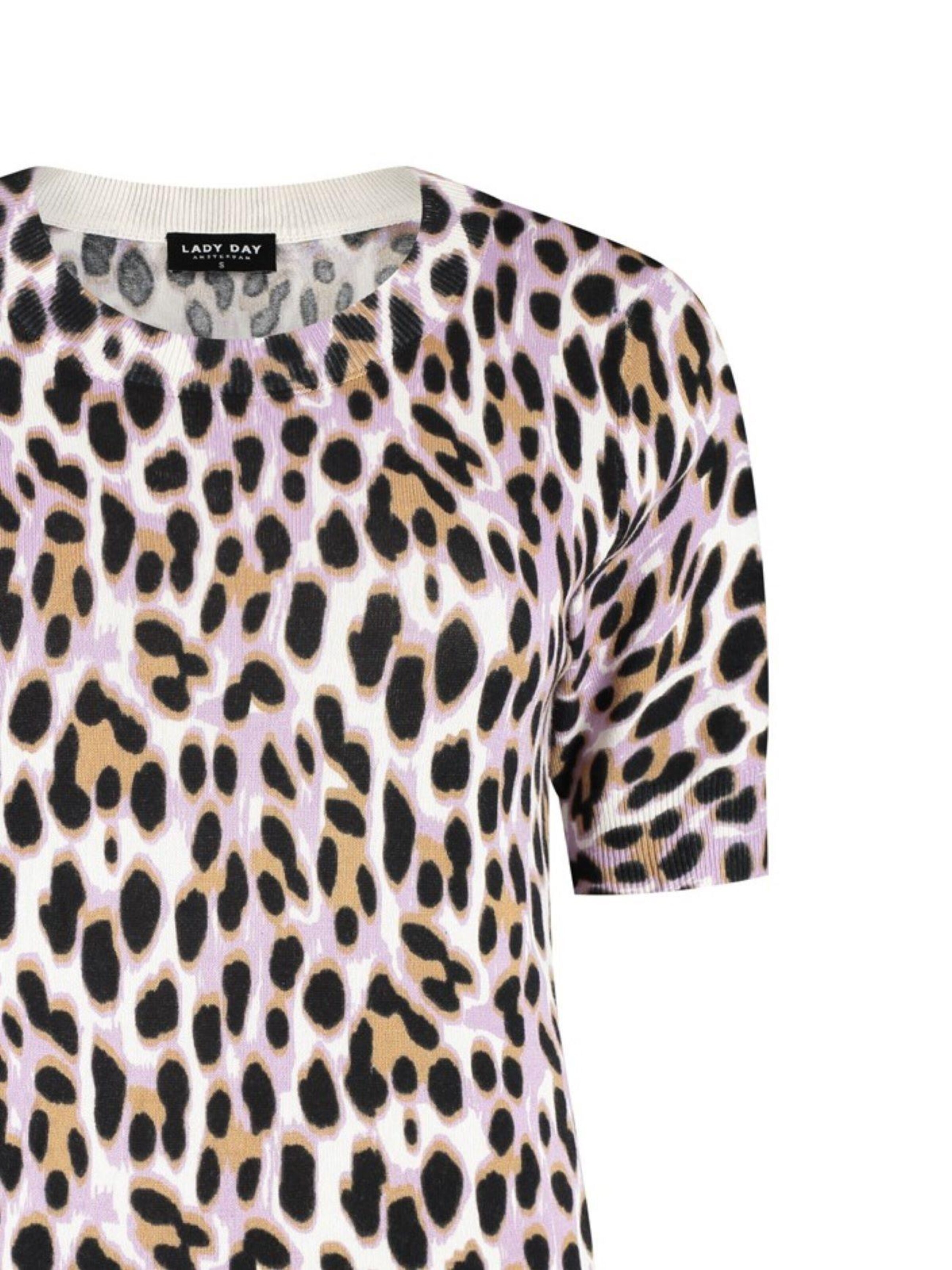 Lady Day Gebreide top 'Lady Day Sage truiK km lila' in Lila