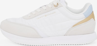 Sneaker low 'Essential' TOMMY HILFIGER pe ecru / azuriu / auriu / alb, Vizualizare produs