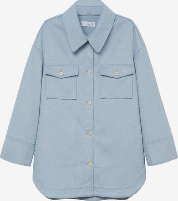 MANGO Between-Season Jacket in Blue: front