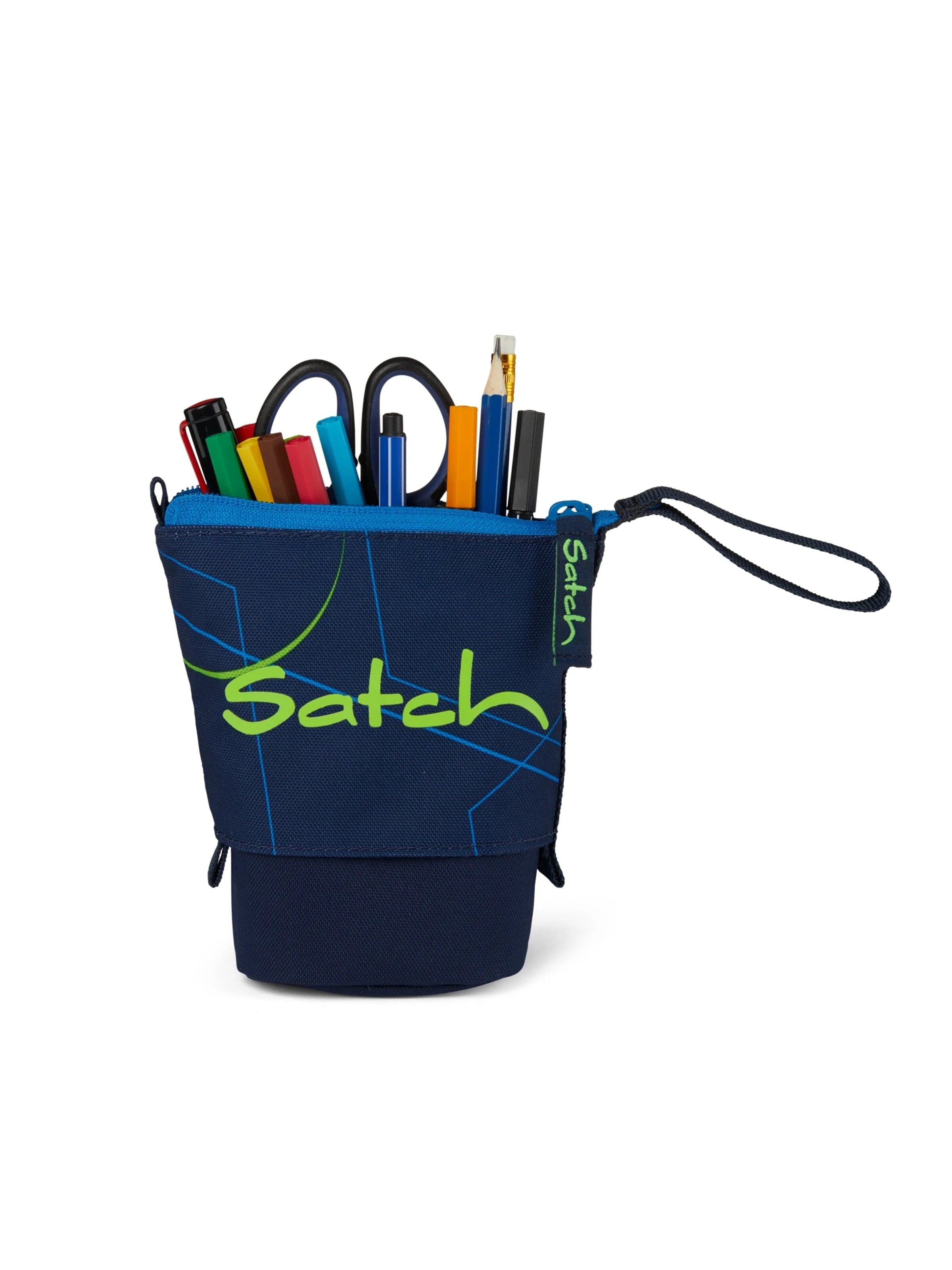 Satch Bag 'Federmäppchen Pencil Slider' in Blue