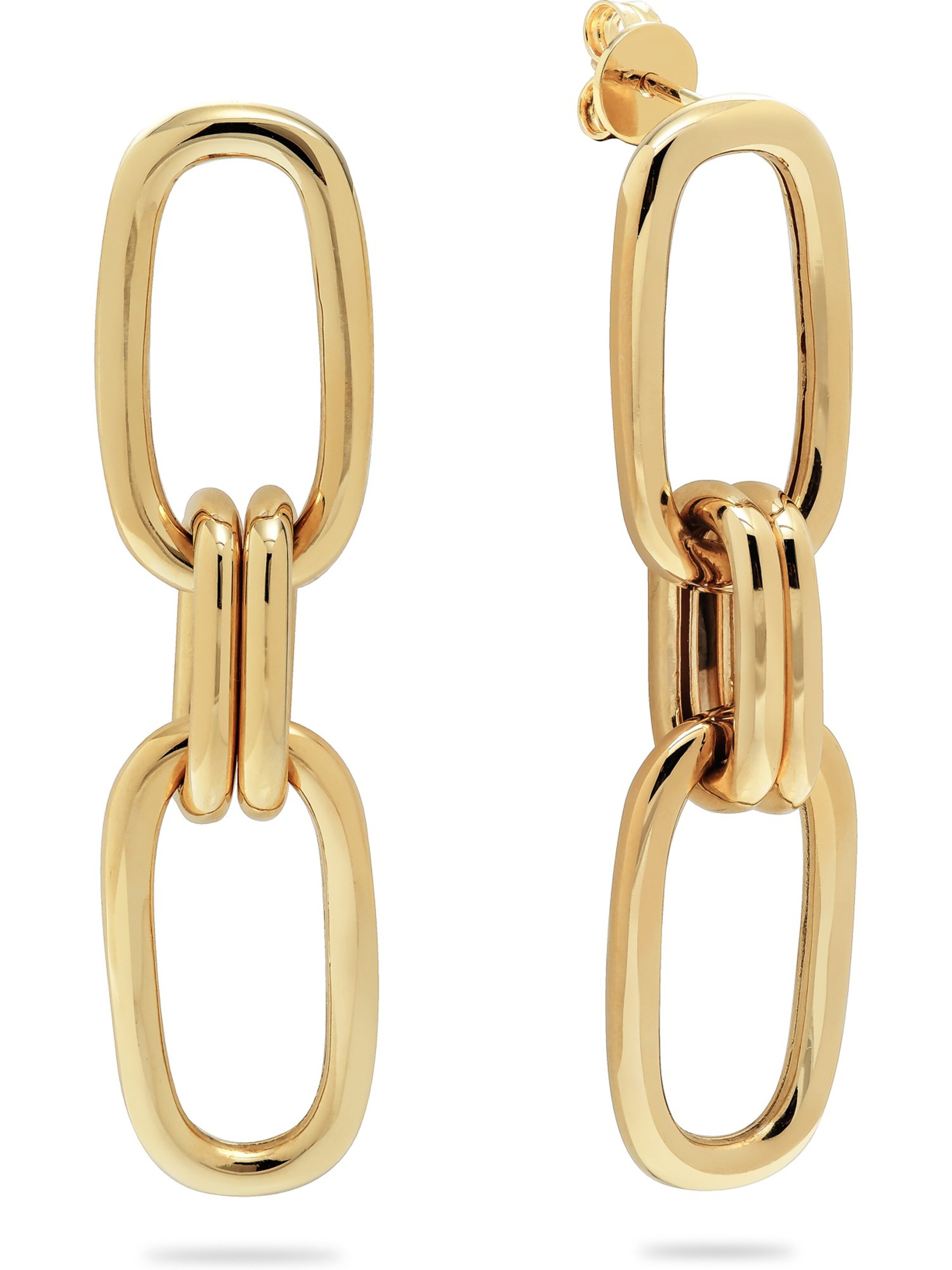 CHRIST Ohrringe in Gold: Vorderseite