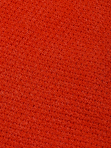 styleBREAKER Shawl 'Strick Dreiecktuch Einfarbig' in Red