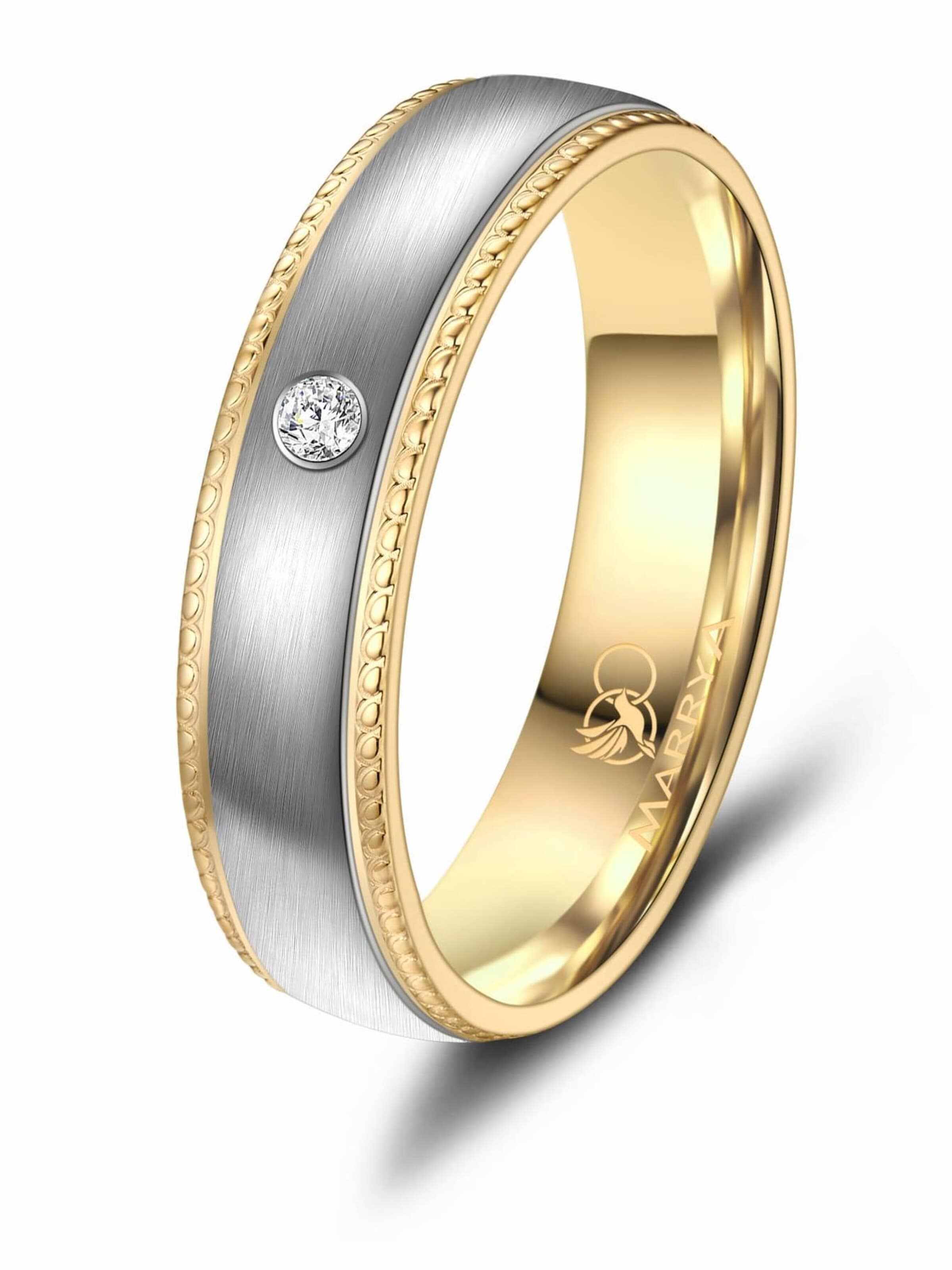 Anello 'MARRYA TI-41 Ehering aus Titan' in 48 MARRYA di colore argento, Visualizzazione prodotti