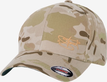 2Stoned Cap 'Flexfit Multicam' in Grün: Vorderseite