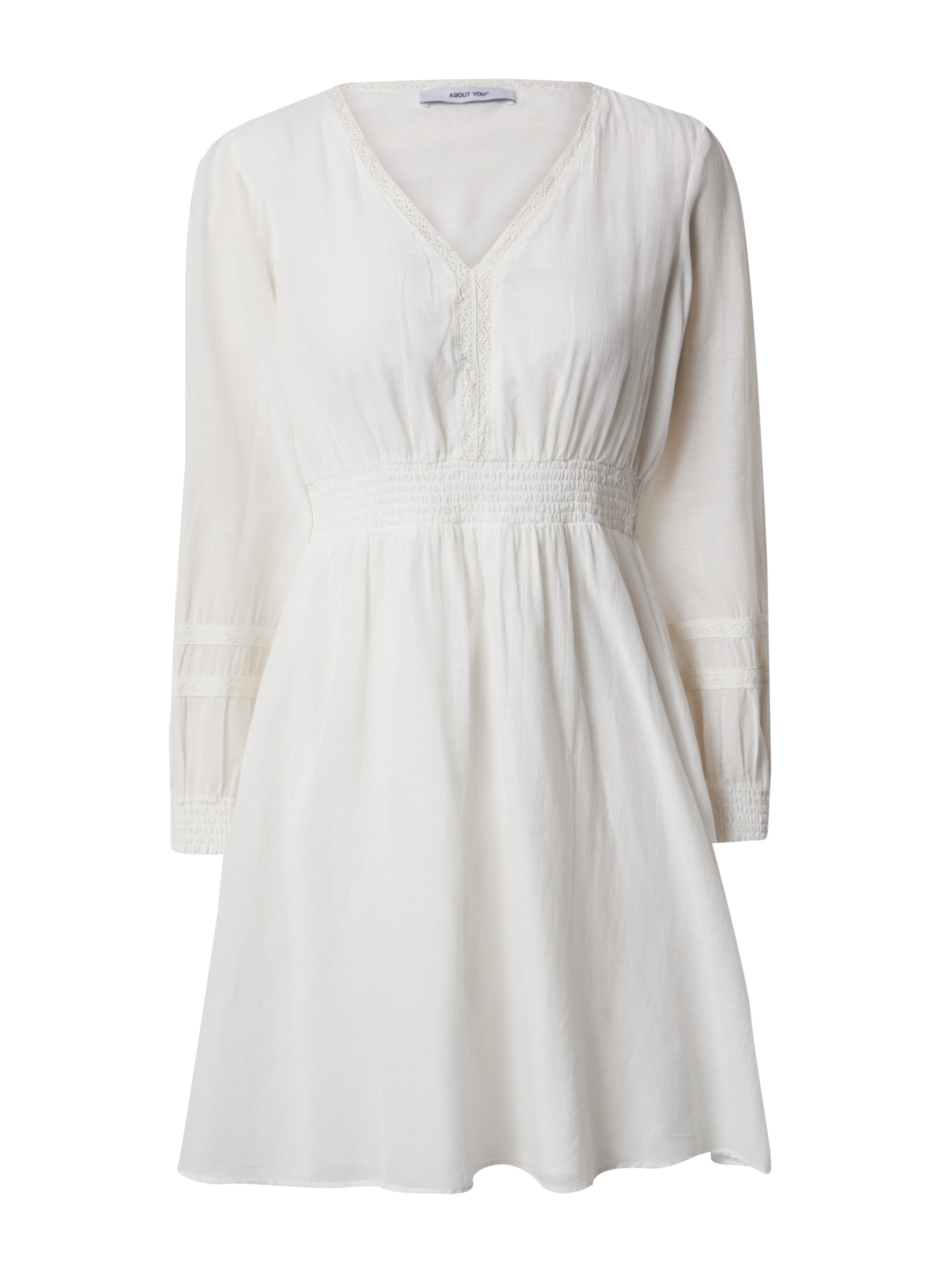ABOUT YOU Šaty 'Thea' – bílá: přední strana