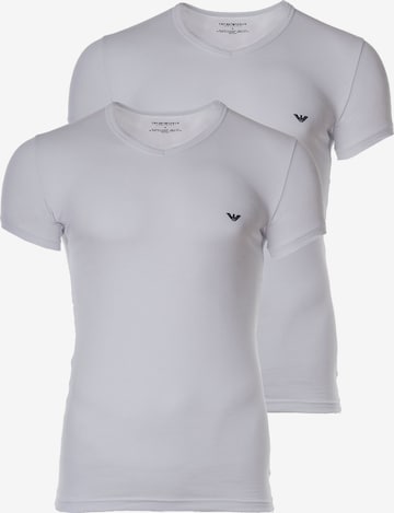 Maglietta di Emporio Armani in bianco: frontale