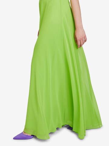 Vera Mont Abendkleid mit Plissee in Grün