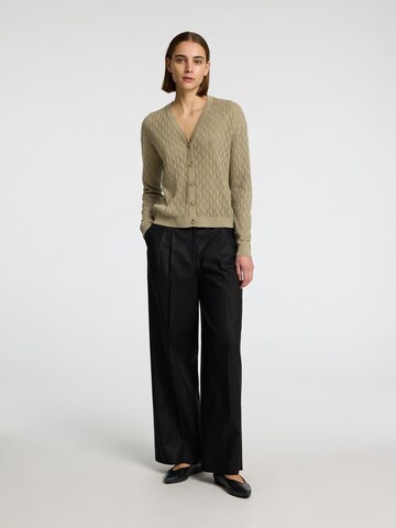Cardigan SELECTED en vert