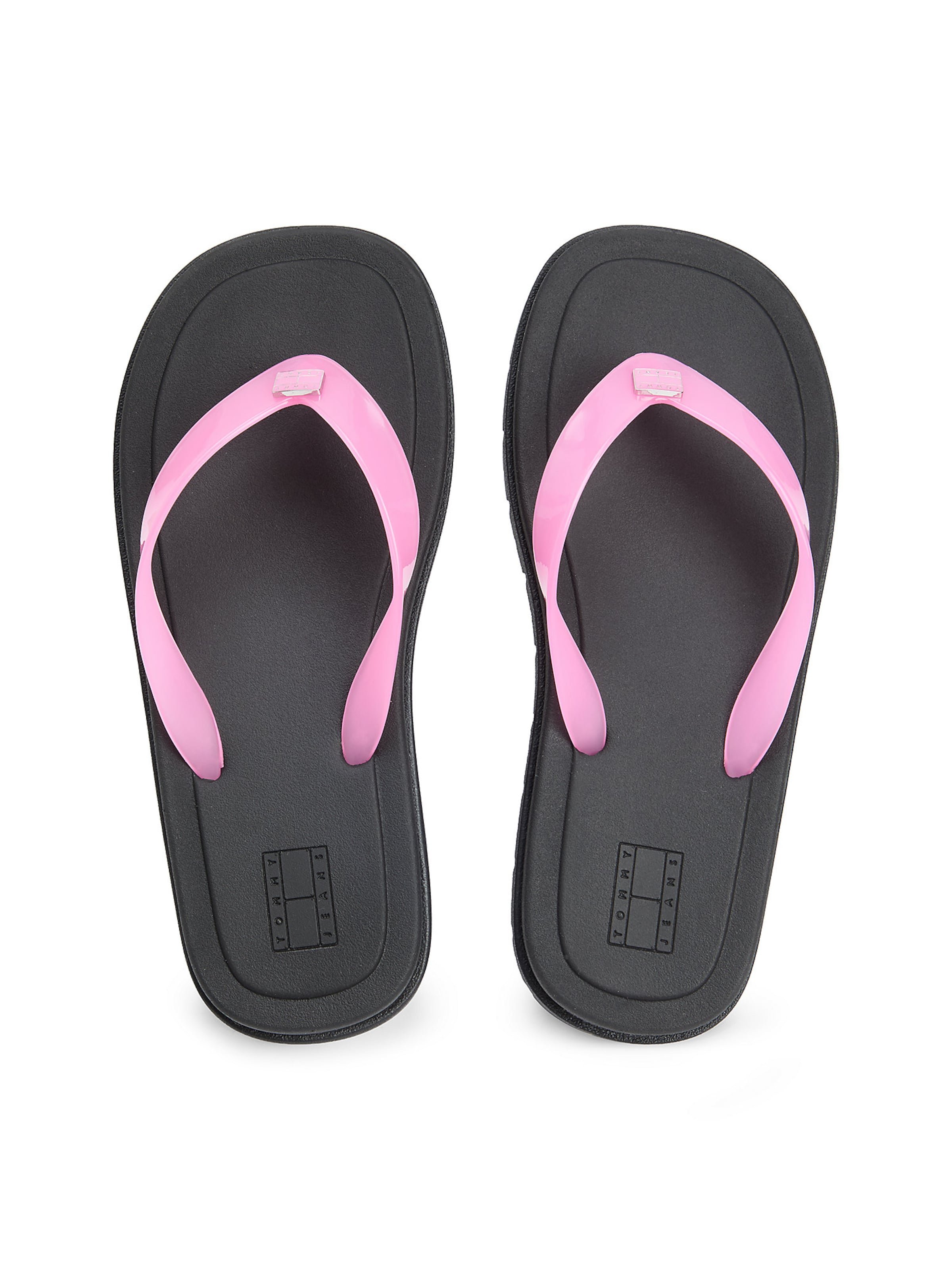 Tommy Jeans T-bar sandals in Pink