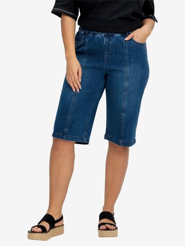 SHEEGO Regular Jeans in Blue: front