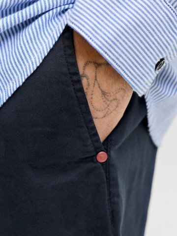 JACK & JONES - Loosefit Pantalón chino en azul