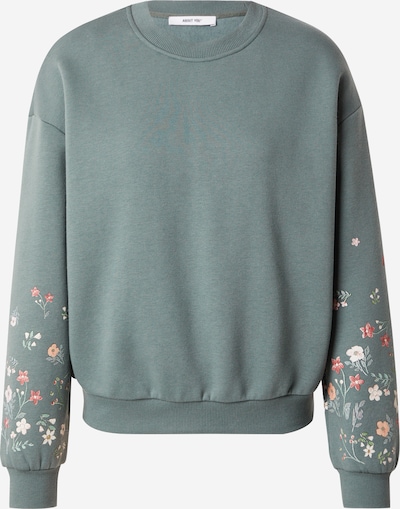 ABOUT YOU Sweater majica 'Gitta' u ecru/prljavo bijela / sivkasto zelena / svijetlonarančasta / svijetlo crvena, Pregled proizvoda