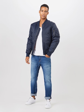 Coupe slim Jean 'Scanton' Tommy Jeans en bleu